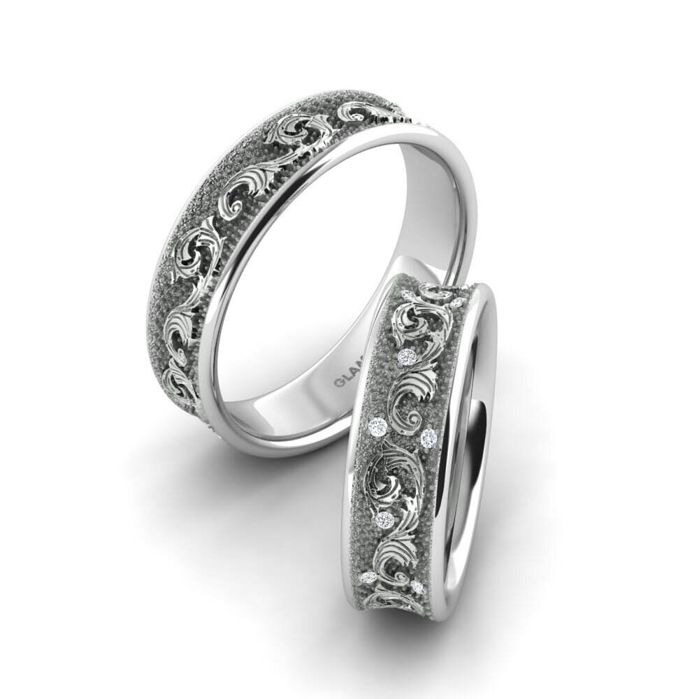 白色K金-14k 婚戒 Dreamy Feeling 6 mm