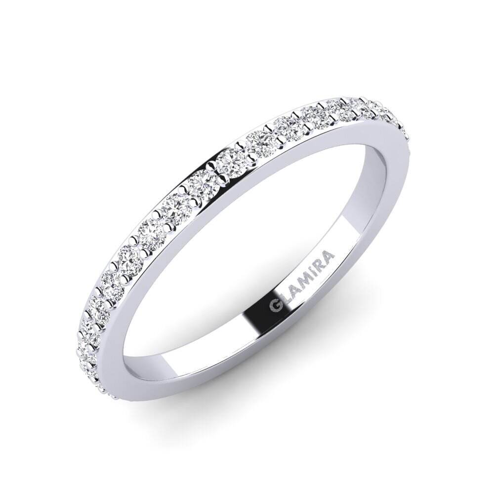 白色K金-9k 实验室培育钻石 戒指 Mannas - B