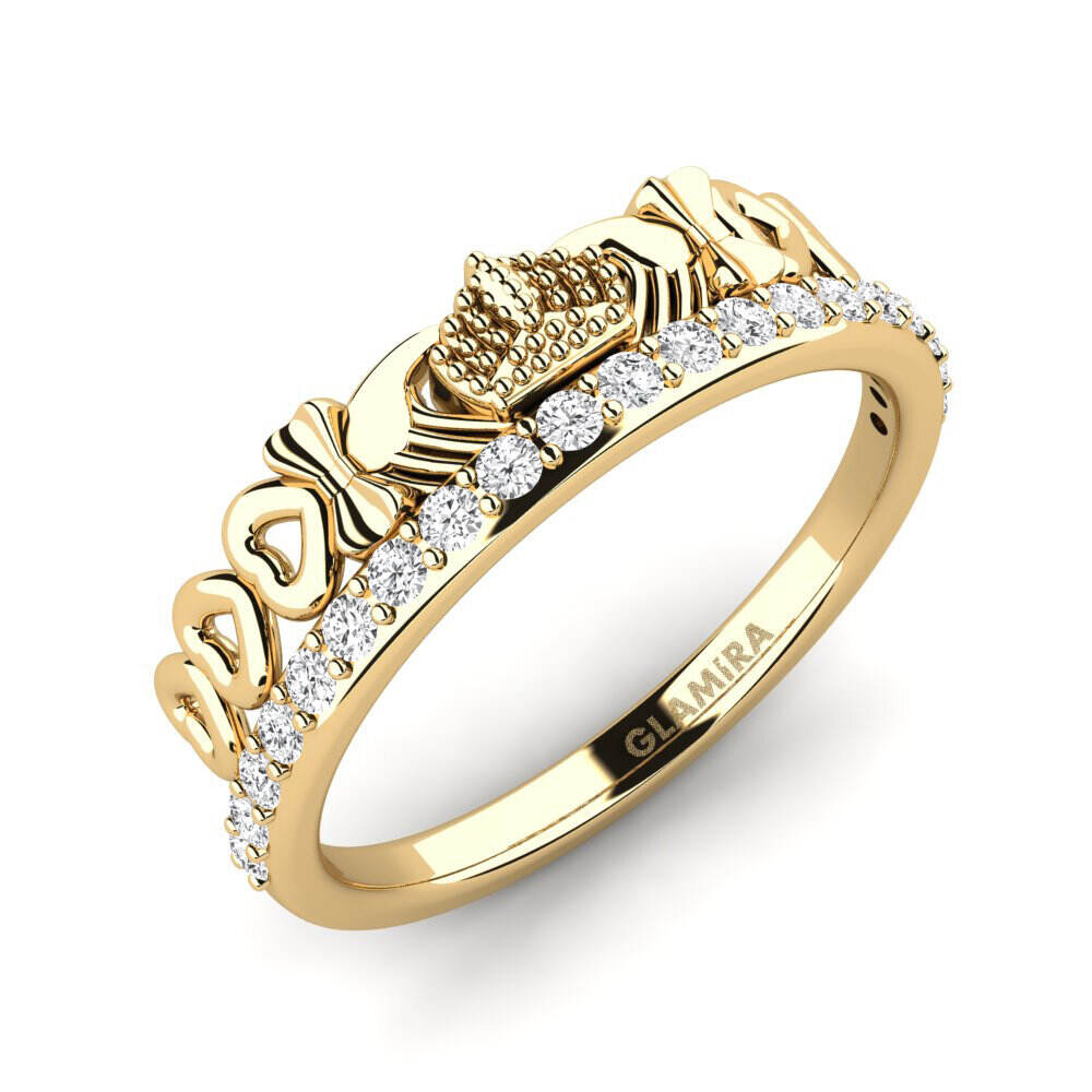 白色蓝宝石 戒指 Neymbar