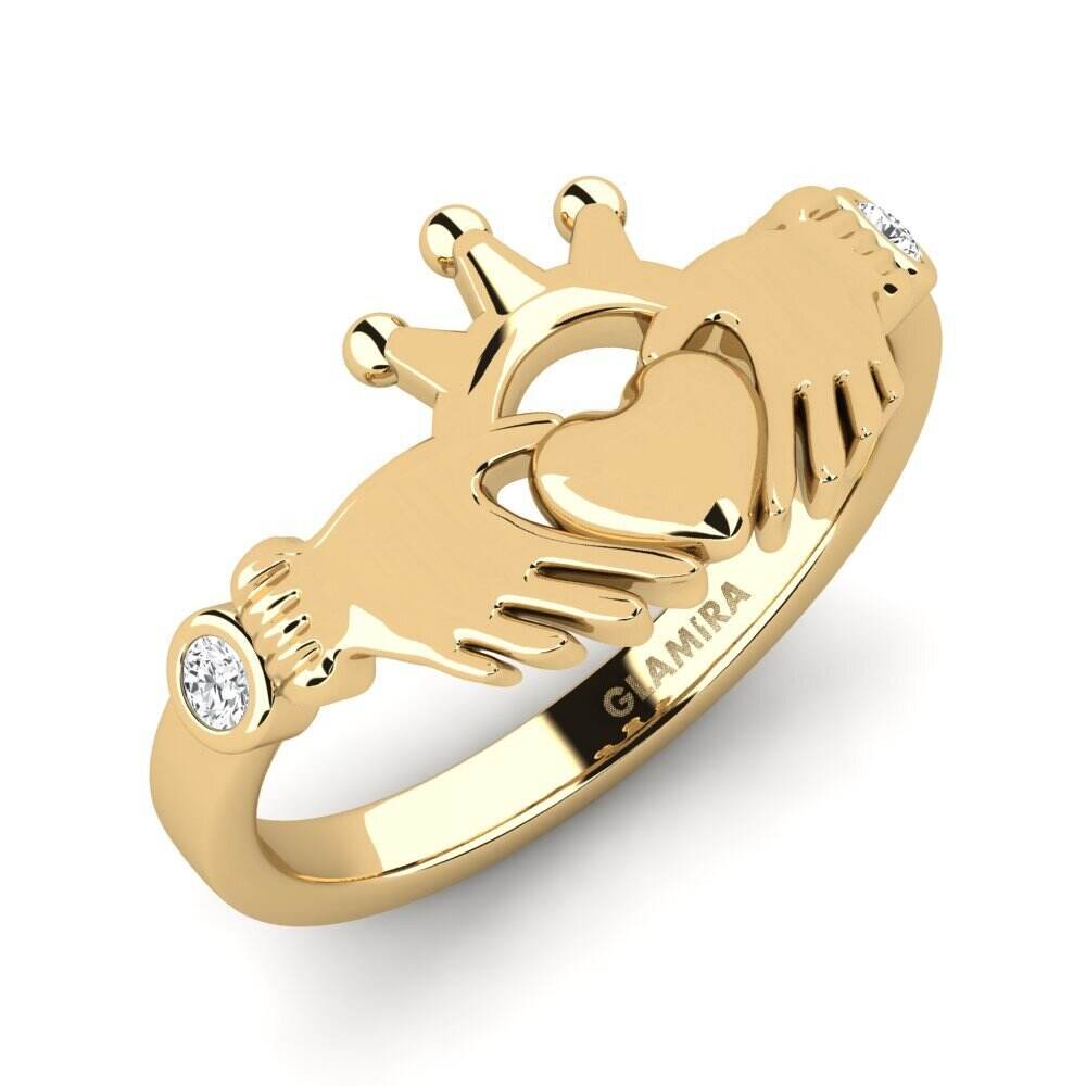 白色蓝宝石 戒指 Swyra