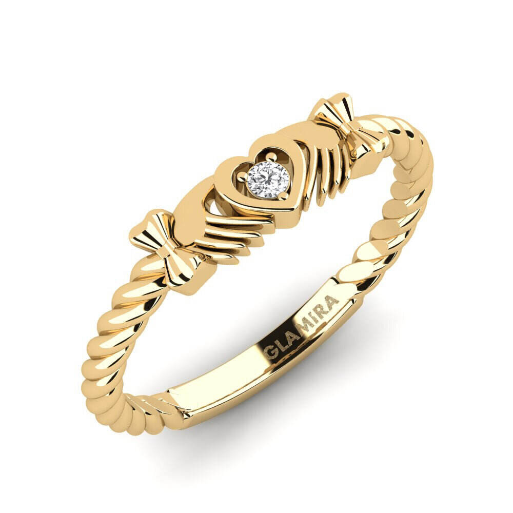 白色蓝宝石 戒指 Urbac