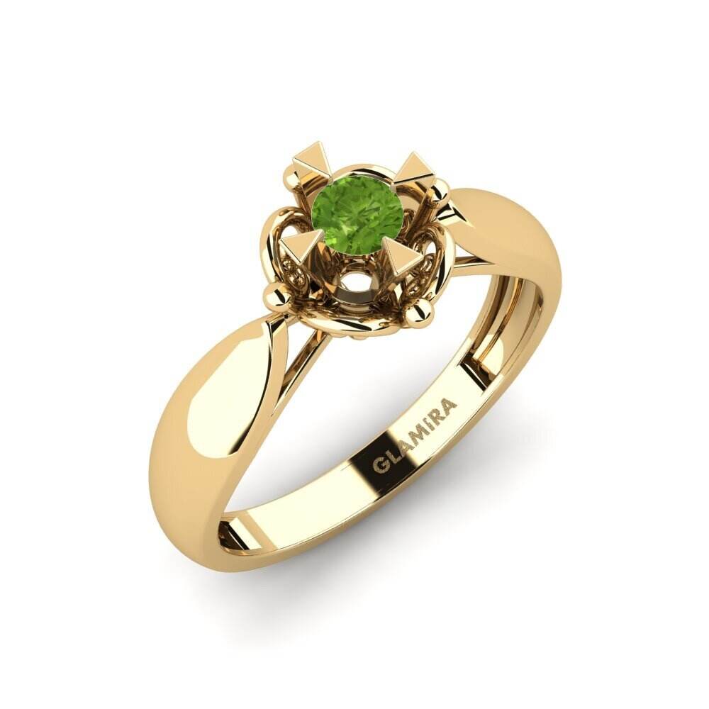 橄榄石 可叠戴戒指 Gobs - A