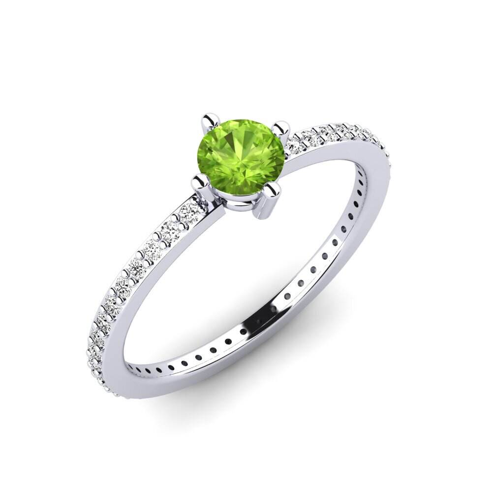 橄榄石 可叠戴戒指 Nurath - A