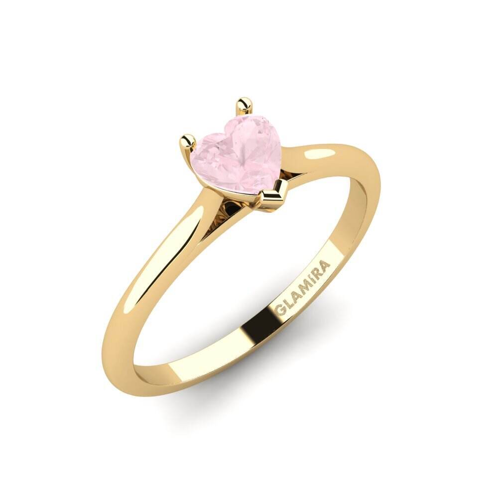 粉晶 订婚戒指 Cyndroa
