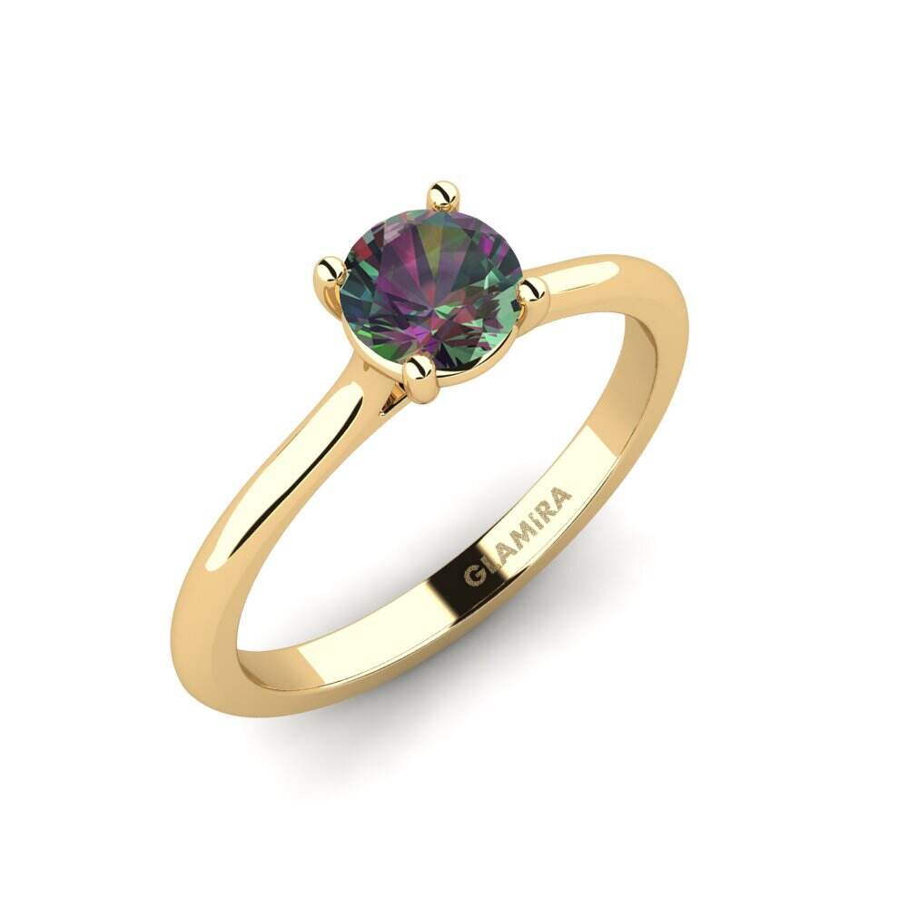 神秘托帕石 订婚戒指 Pavon