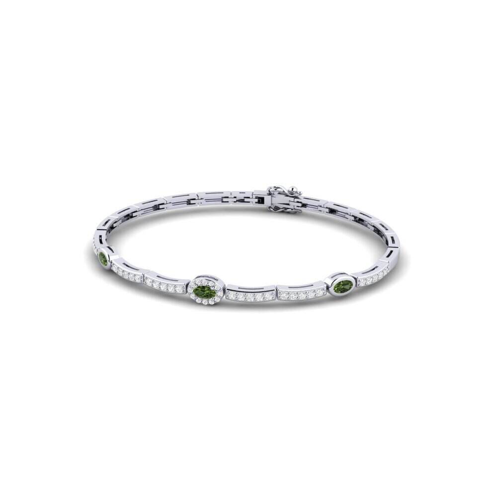 绿色蓝宝石 女士手链 Hinojos