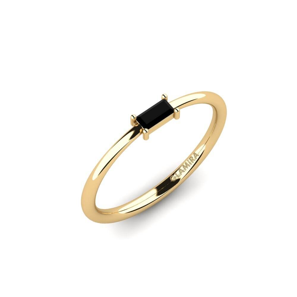 黑钻石 订婚戒指 Nadata