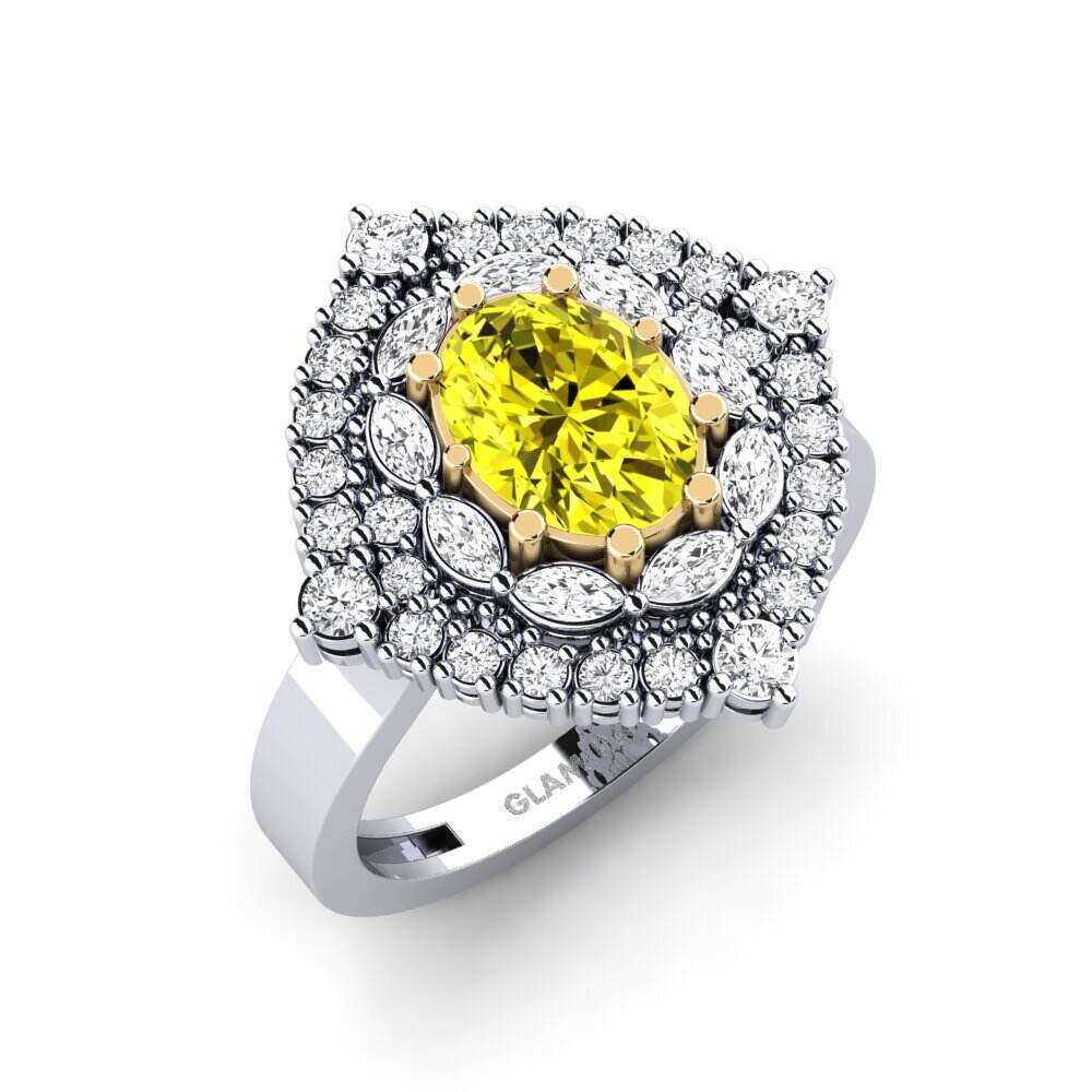 黄色钻石 戒指 Kanchi