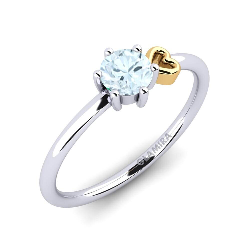 白黄K金-9k 女士戒指 Tasenka