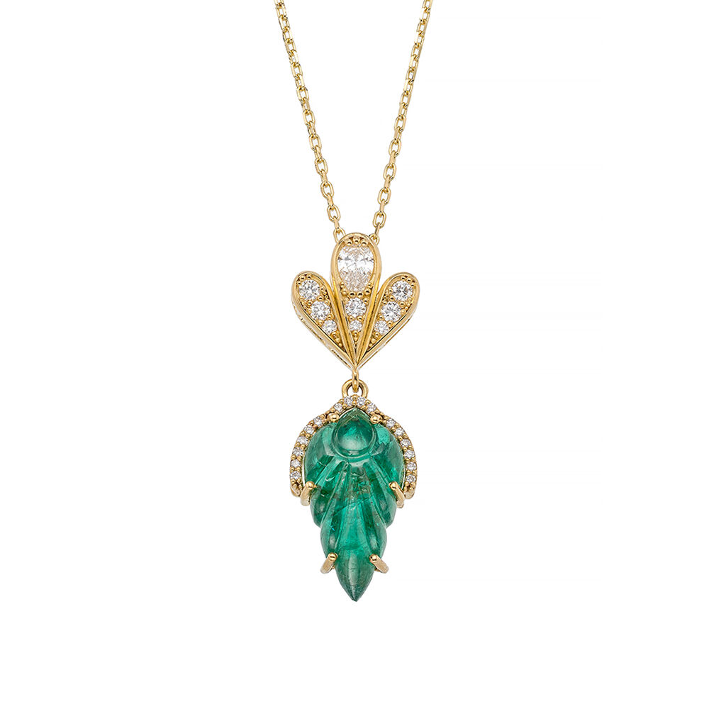 18k 黄色K金 女士吊坠 Belgravia