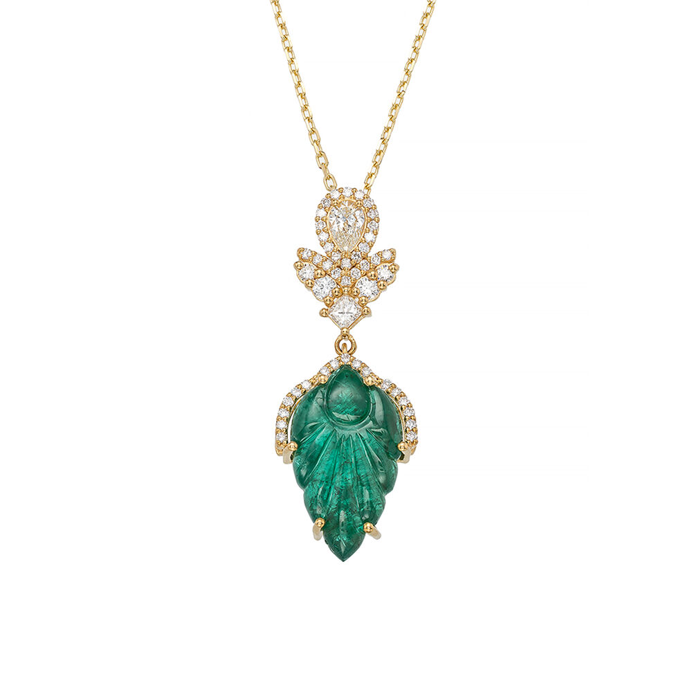 18k 黄色K金 女士吊坠 Ebury