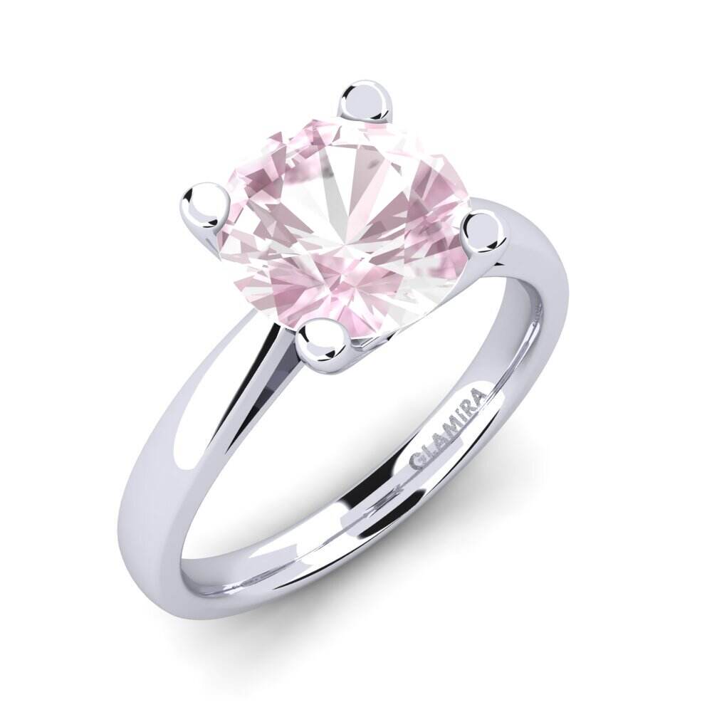 紫锂辉石 订婚戒指 Grace 3.0crt