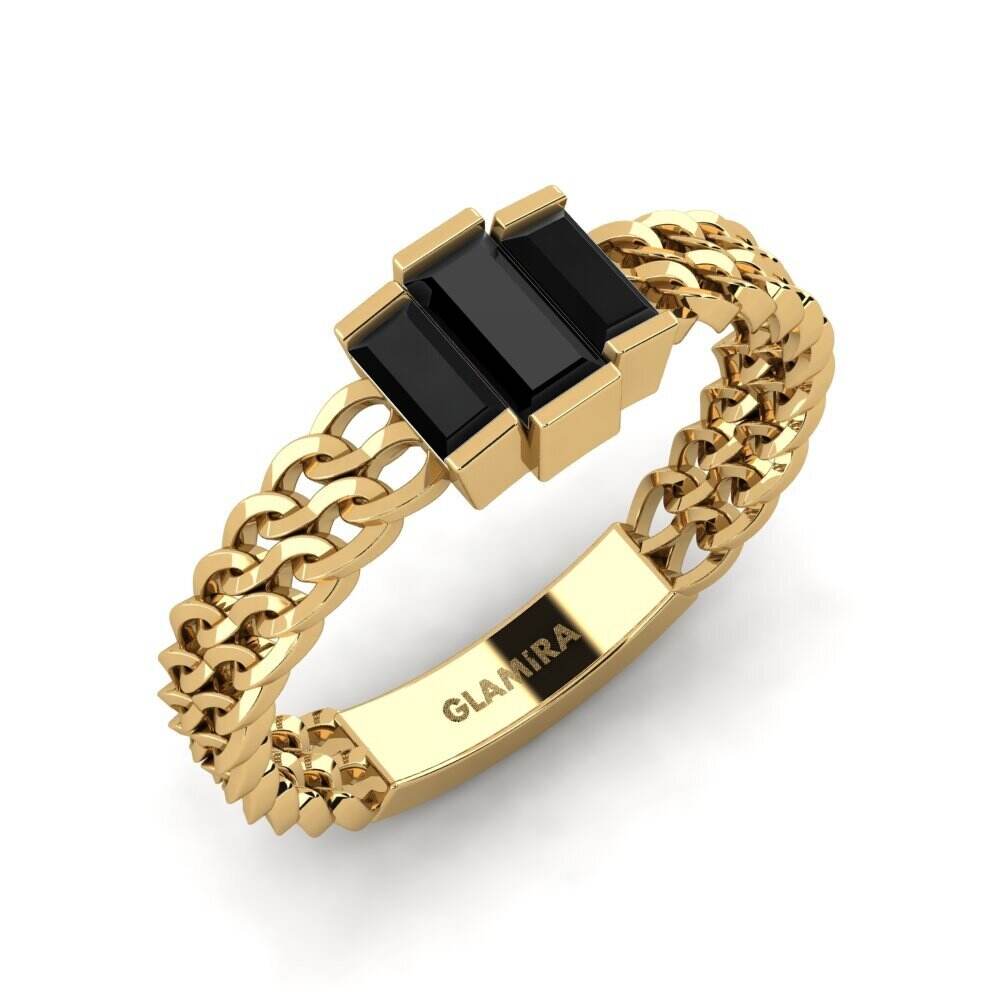 黑钻石 订婚戒指 Alcali