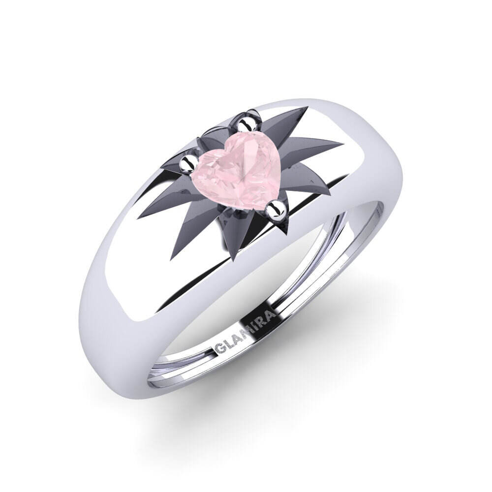 粉晶 戒指 Bling