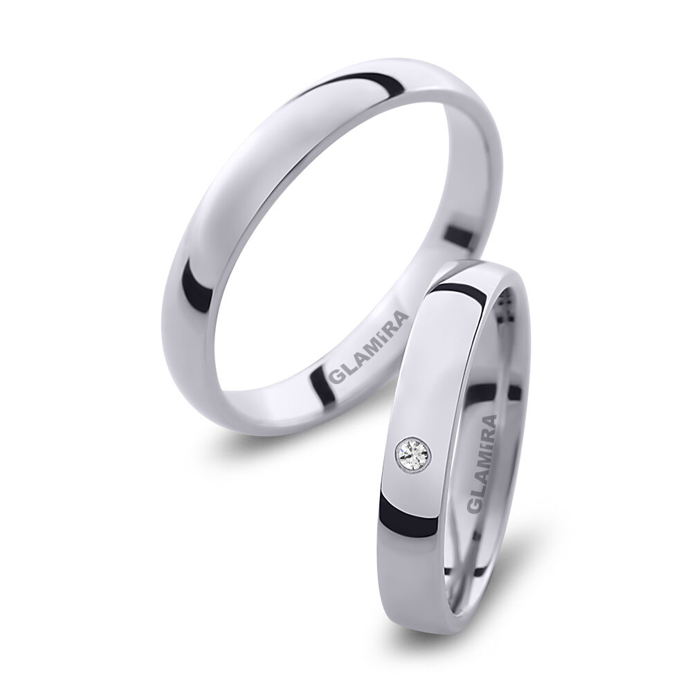 白色K金-14k 婚戒 Immortal Luck