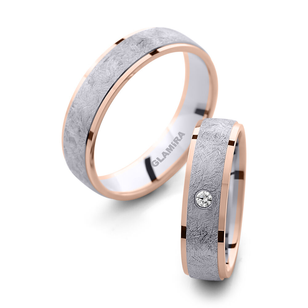 红白K金-14k 婚戒 Pretty Secret