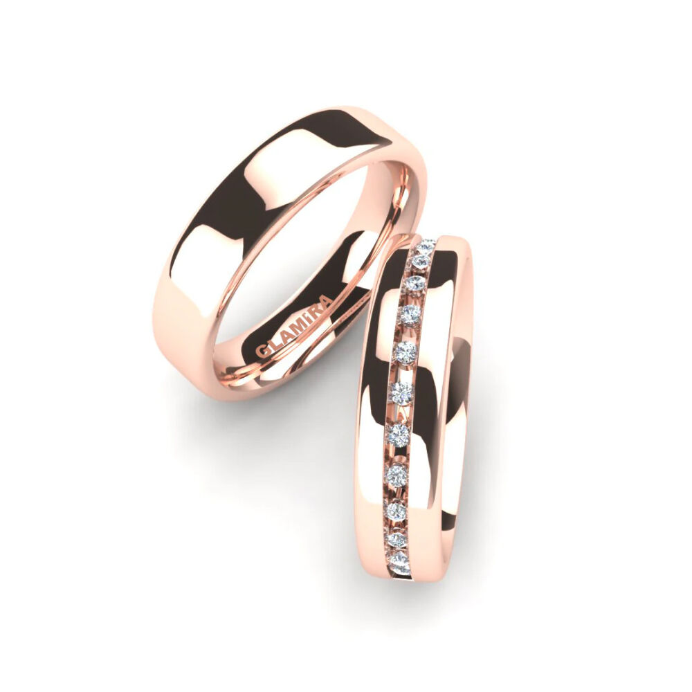 玫瑰金-14k 婚戒 Gracious favor