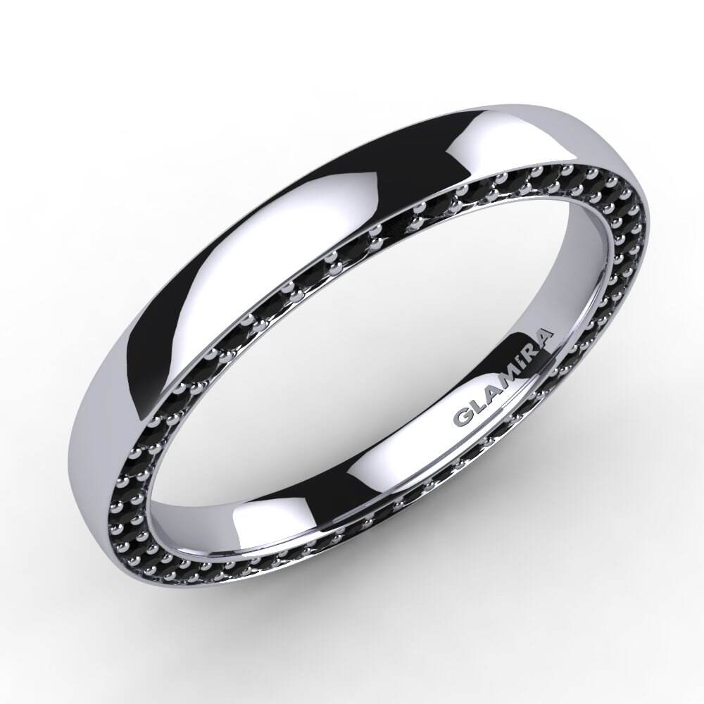 黑钻石 婚礼套装 Precious Moments 戒指 B