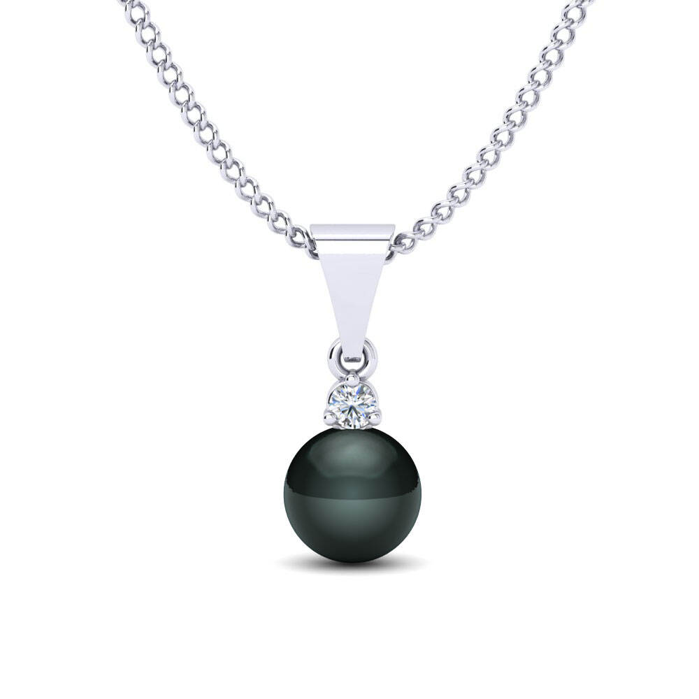 女士吊坠 Pearly Ø8 mm