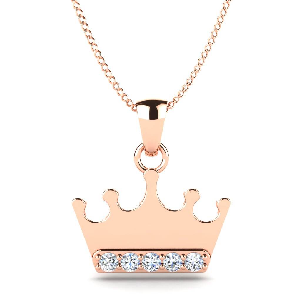 Symbols 玫瑰金-9k 项链