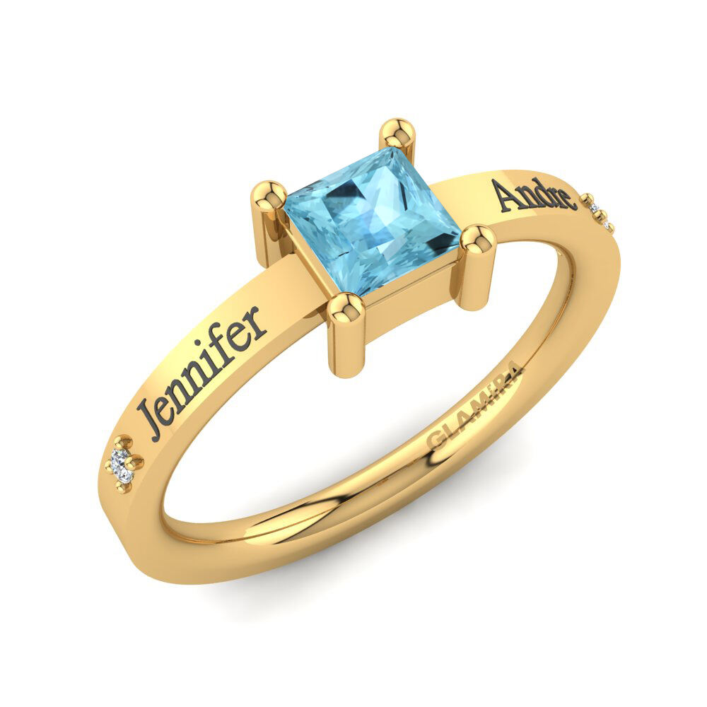 海蓝宝石 戒指 Terantia