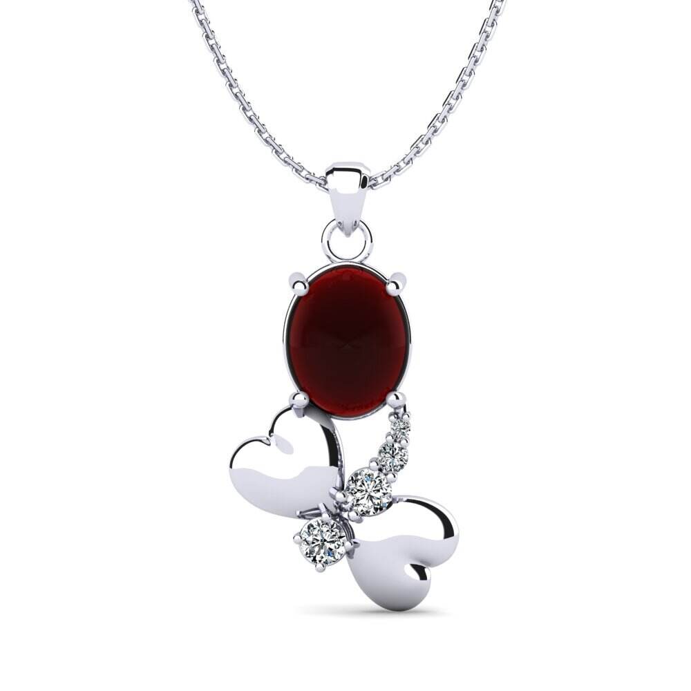 卡波雄石榴石 女士吊坠 Amalyn
