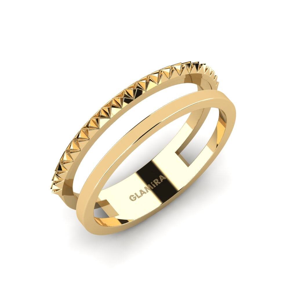 14k 黄色K金 戒指 Anguli