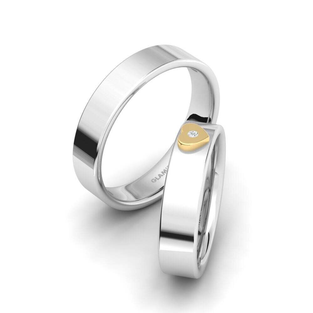 白黄K金-14k 戒指 Apritor SET