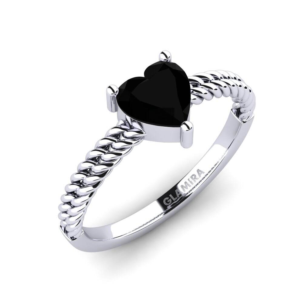 黑玛瑙 订婚戒指 Berra