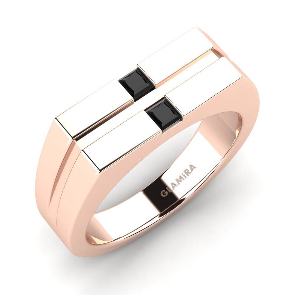 玫瑰金-9k 男士戒指 Bogdan