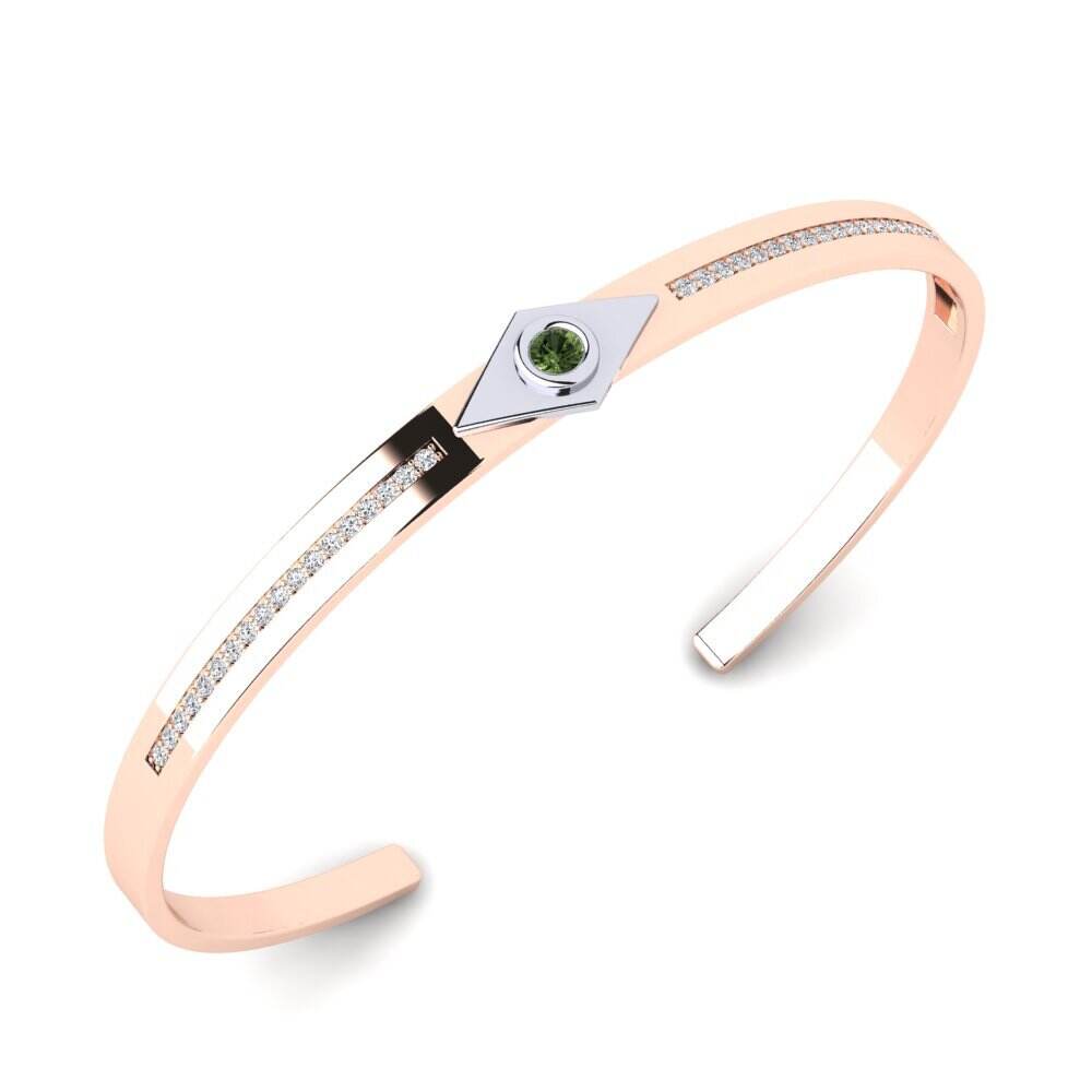 绿色蓝宝石 女士手链 Bosom