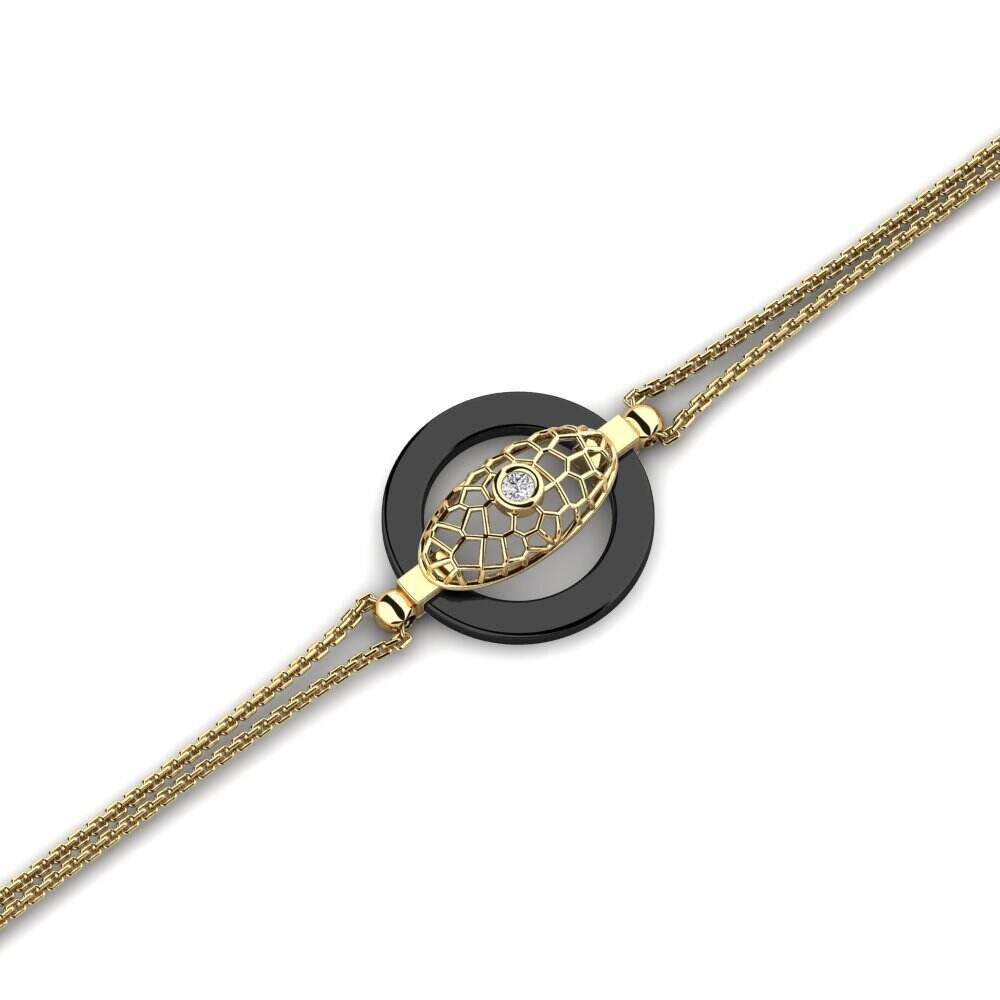 黄色K金-18k 女士手链 Boutwell