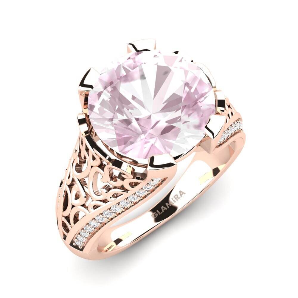 玫瑰金-9k 戒指 Danette