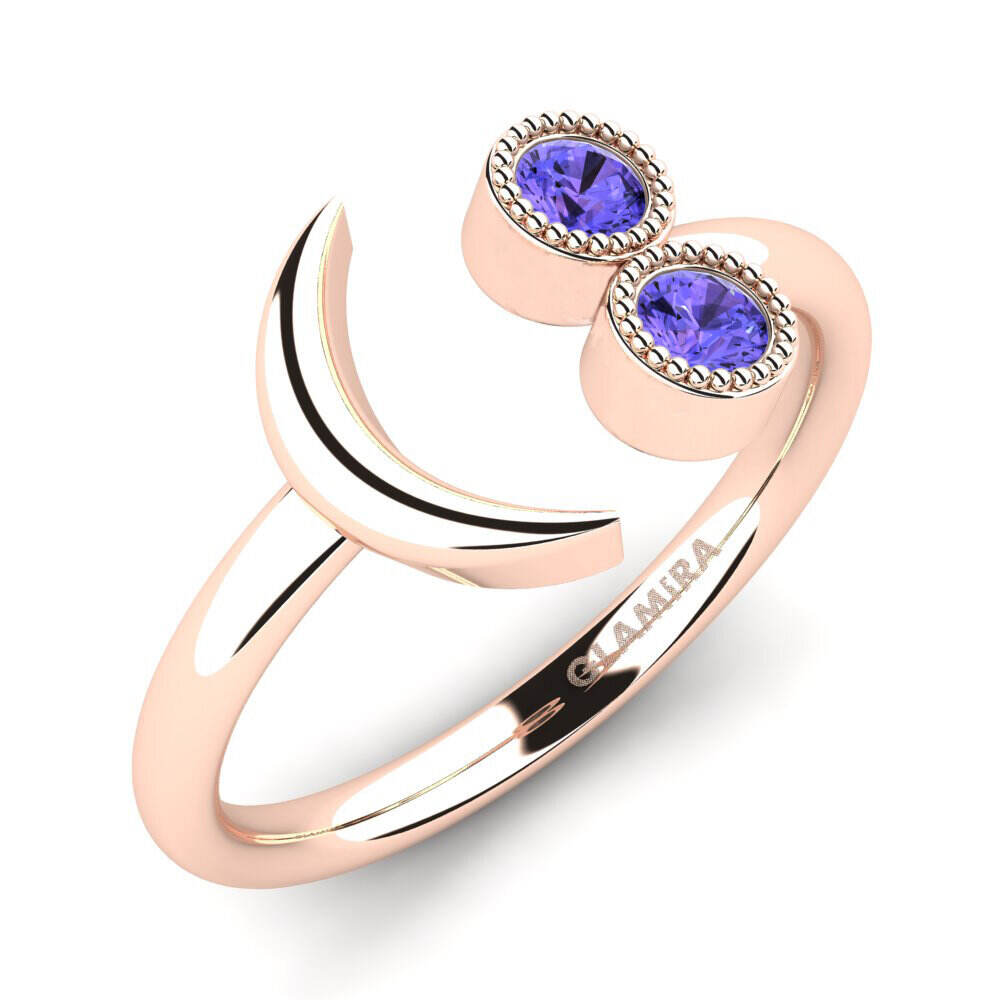 玫瑰金-18k 戒指 Edira