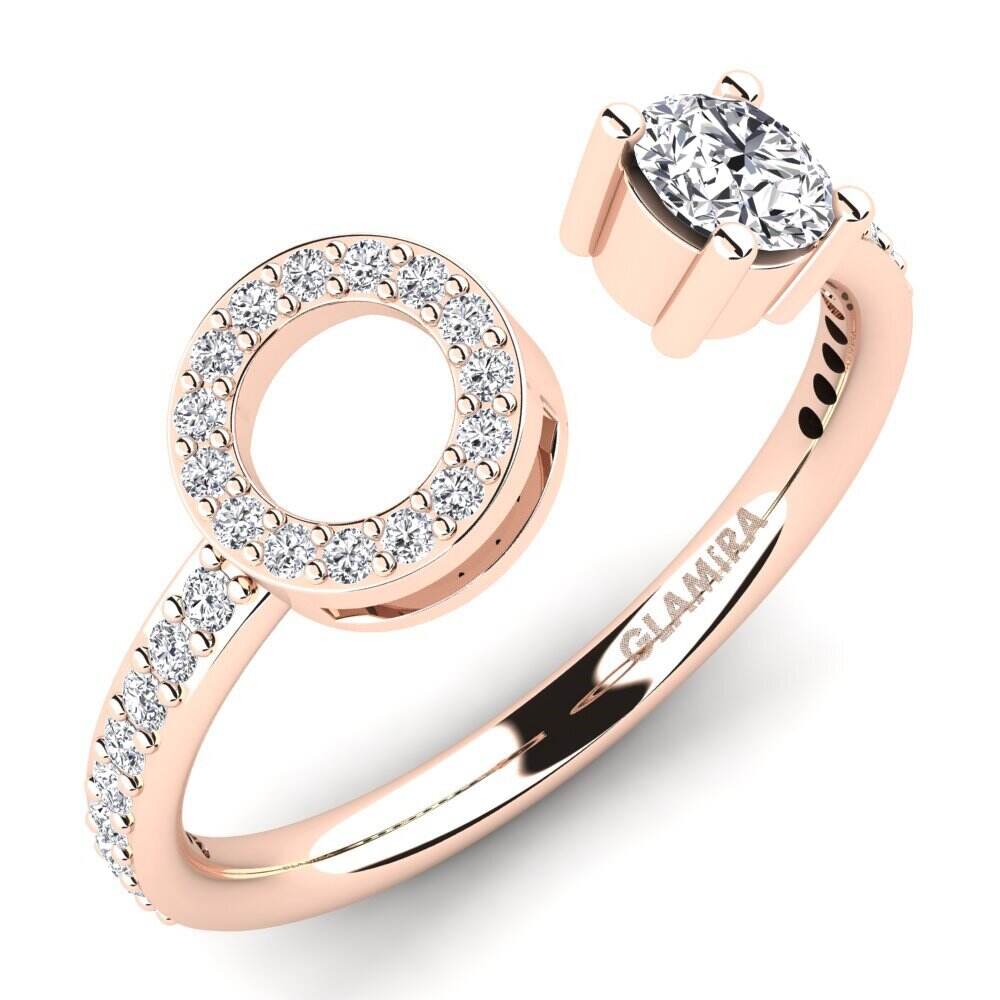 玫瑰金-18k 戒指 Eladia