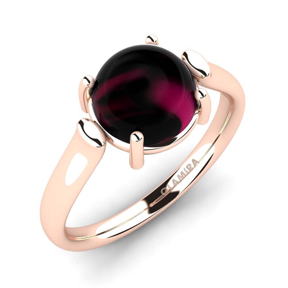 圆形凸圆宝石 戒指 Fabiana