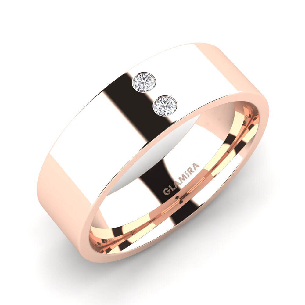 玫瑰金-9k 男士戒指 Fine Tune