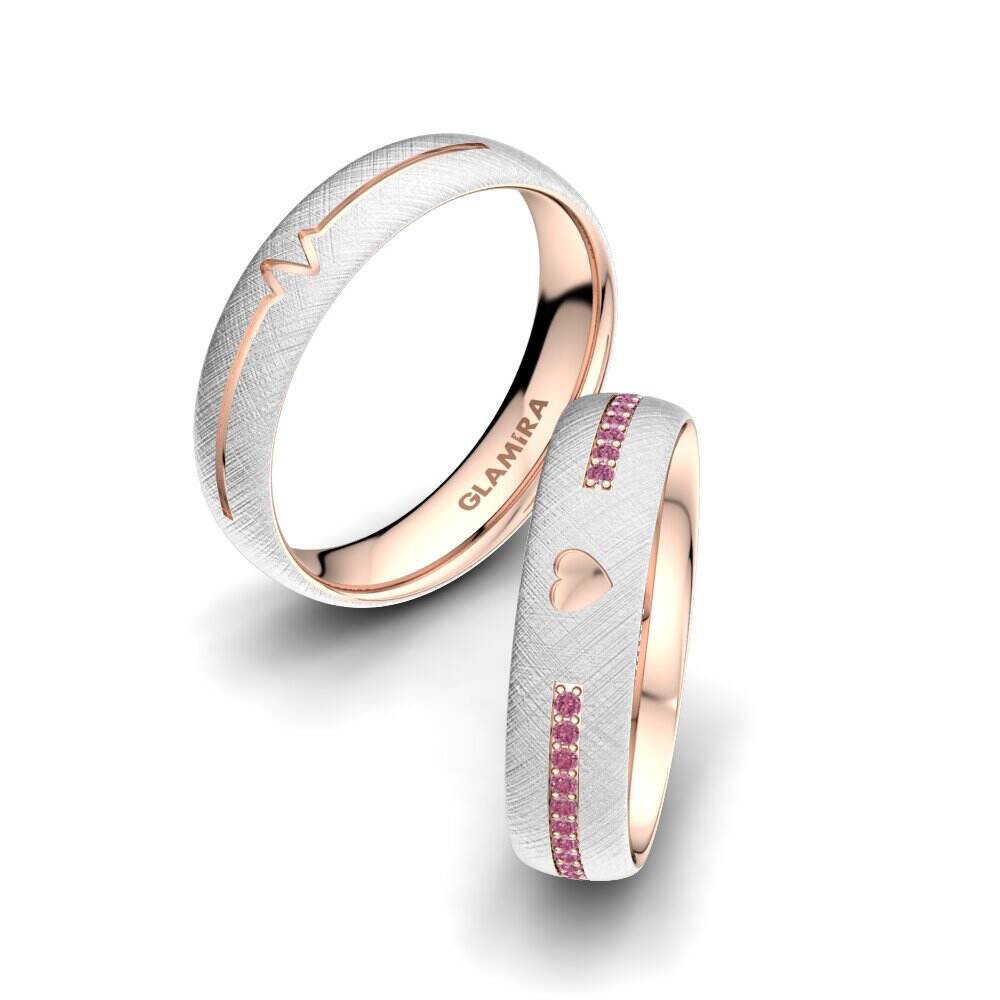 红榴石 婚戒 Passionate Waiting 5 mm