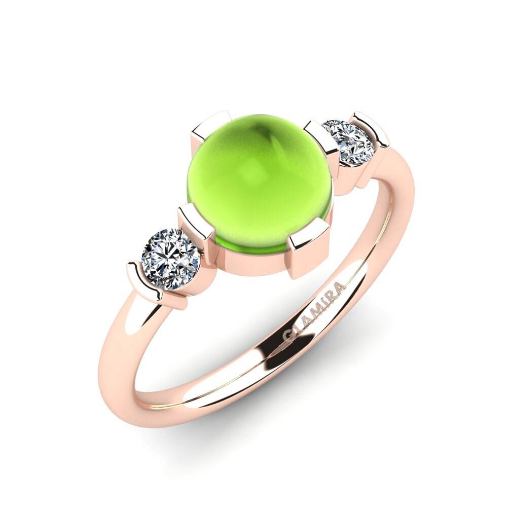 卡波雄橄榄石 戒指 Hana