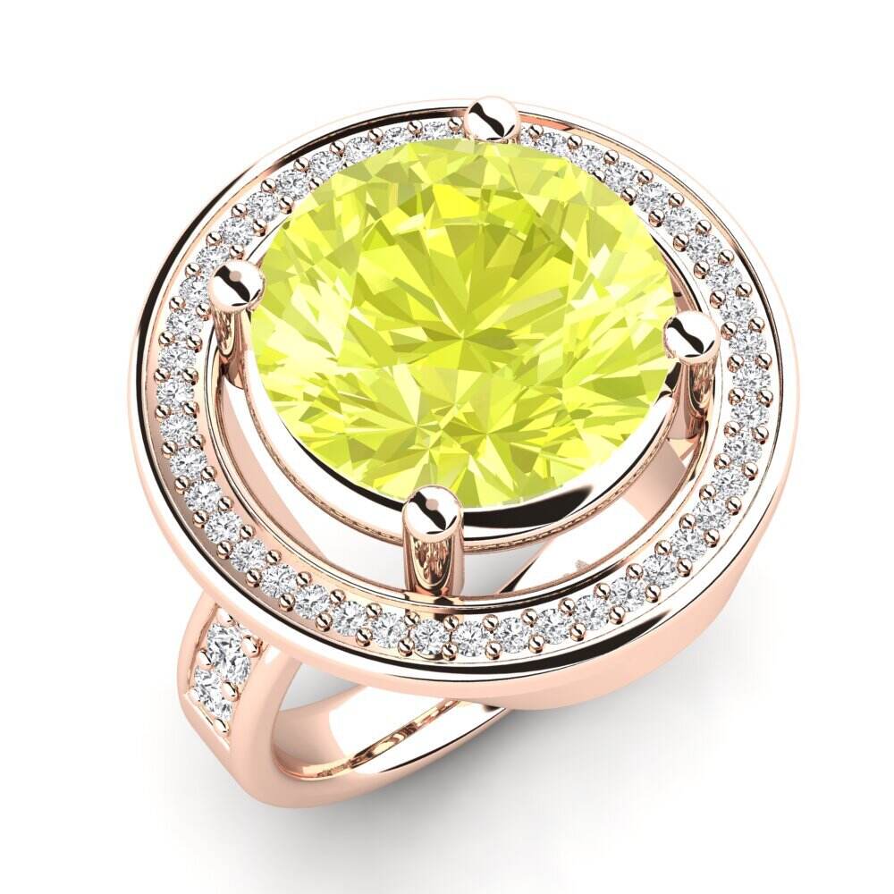 玫瑰金-9k 戒指 Holli