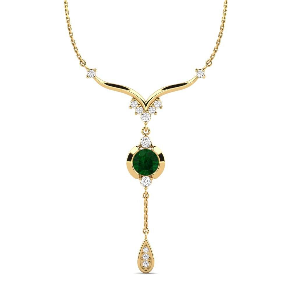 沙弗莱石 女士吊坠 Iselin