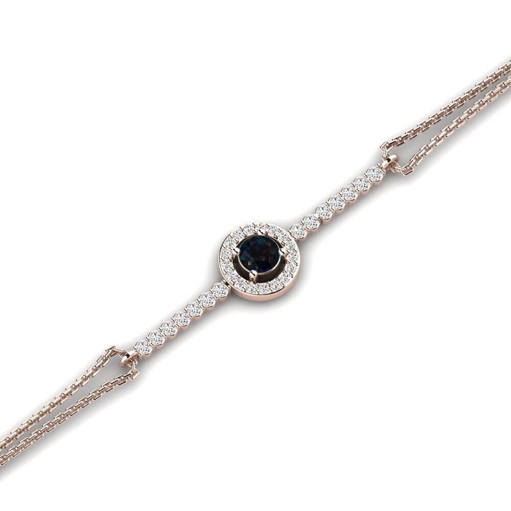 黑色蛋白石 女士手链 Jamey