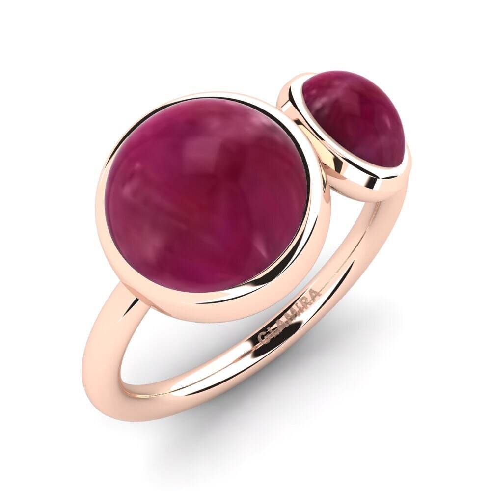 玫瑰金-9k 戒指 Lacrista