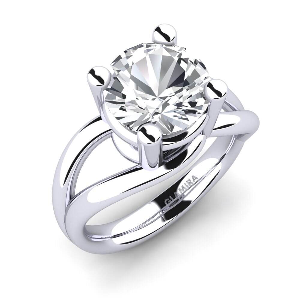 白锆石 订婚戒指 Federica 3.00 crt