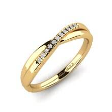 黄色K金-14k 戒指 Leanne