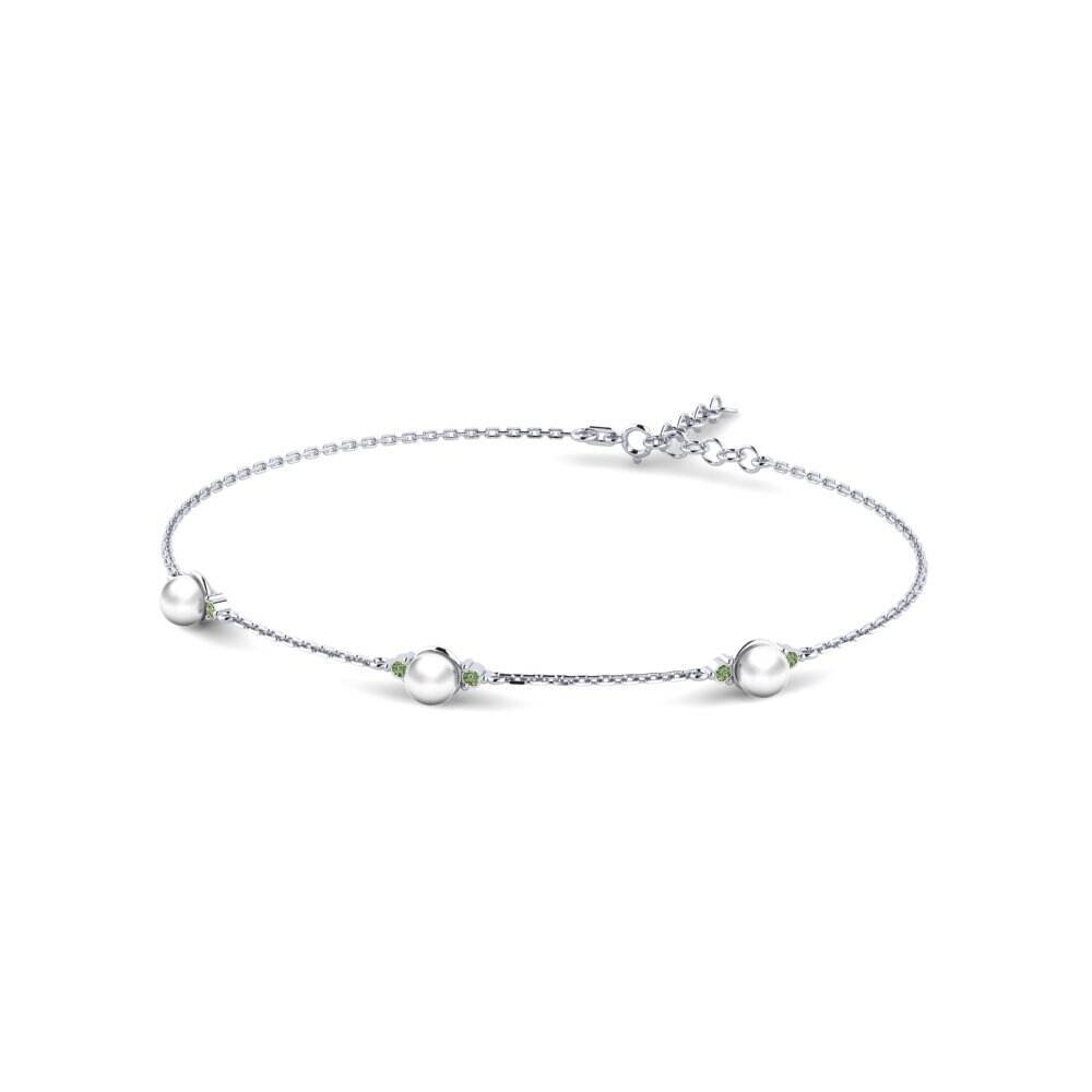 绿色钻石 女士手链 Loirevalley