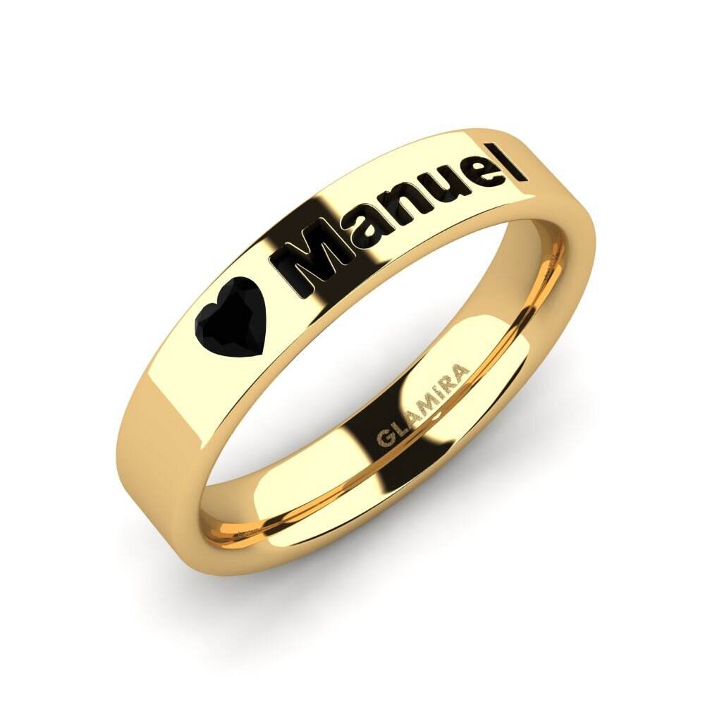 黑色蓝宝石 戒指 Manuel