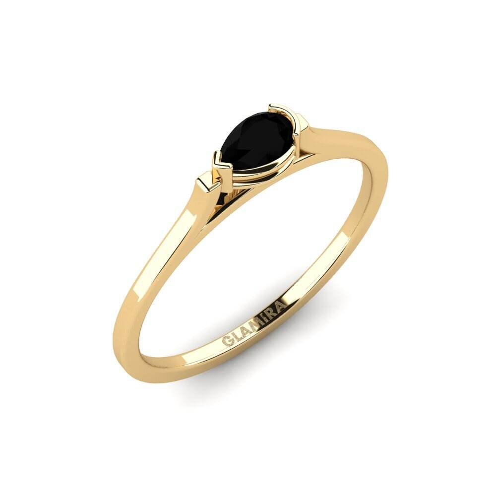 黑钻石 订婚戒指 Merveille