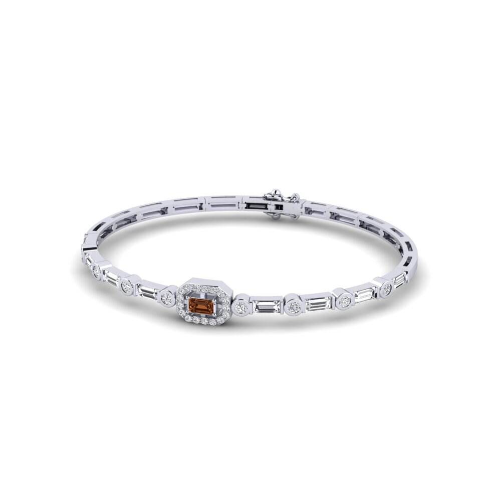 褐色钻石 女士手链 Moncoeur