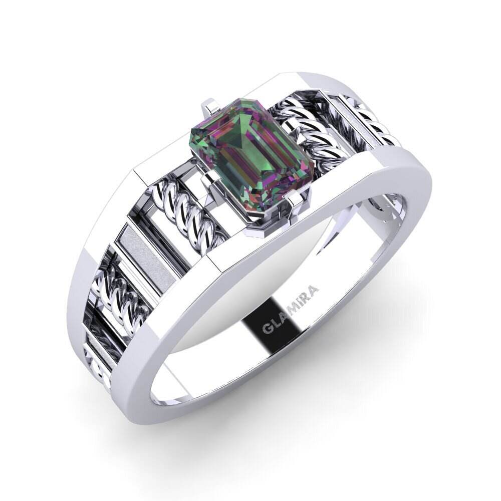 神秘托帕石 男士戒指 Motivo